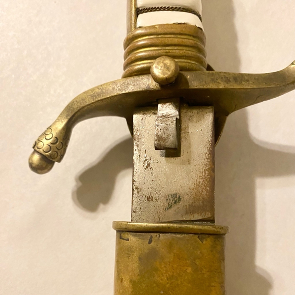 Antique Naval Short Sword, Mexico 19TH C. - Picture 8 of 13